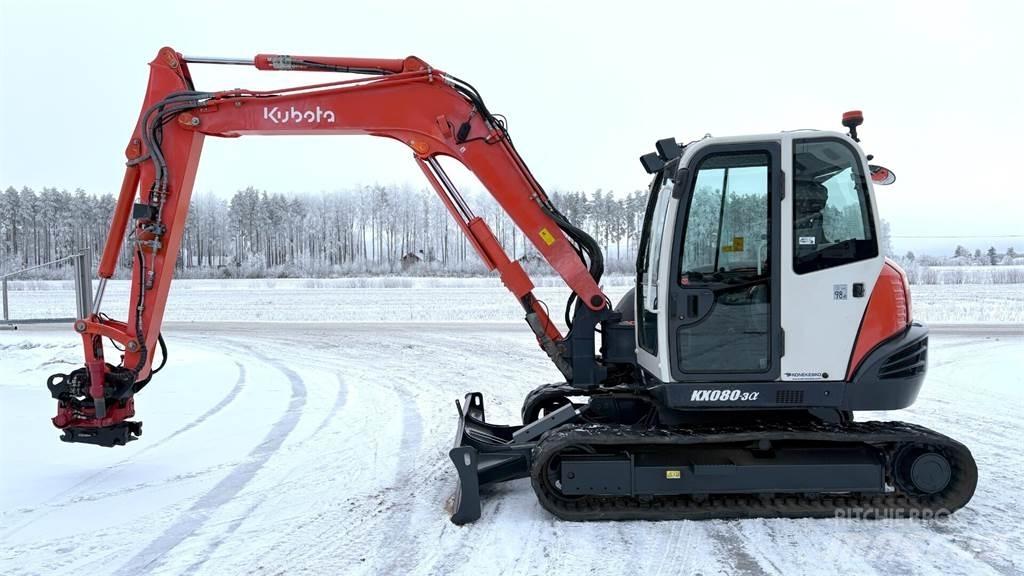 Kubota KX080-3 Közepes (midi) kotrók 7 t - 12 t
