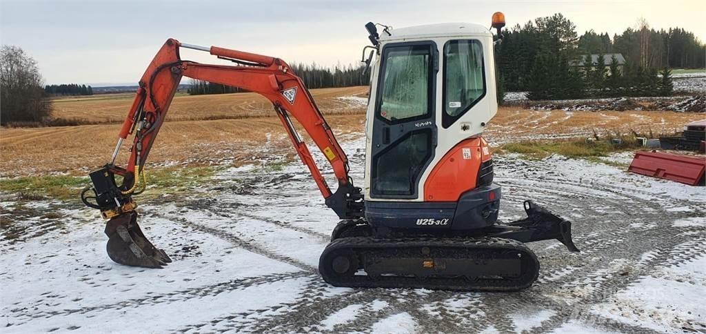 Kubota U25-3 Mini kotrók < 7t