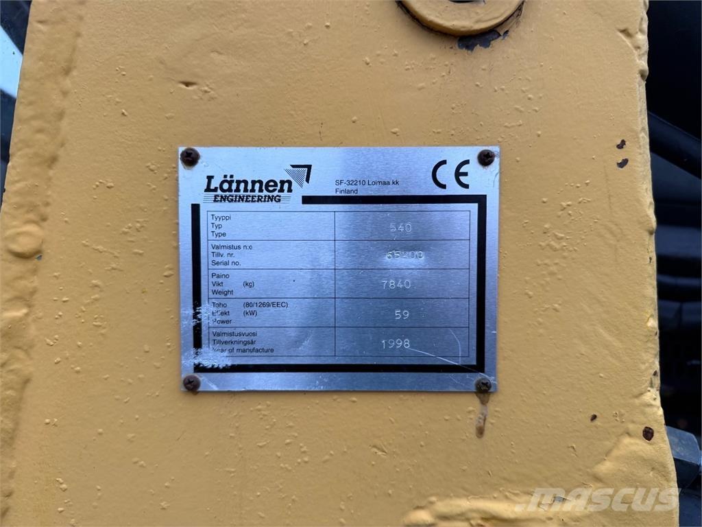 Lännen 540 Kotrórakodók