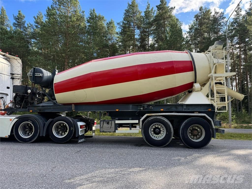 Liebherr 12m3 Betonkeverők/Betonpumpák