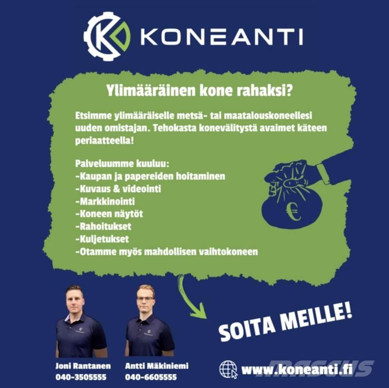 Oniar 6400 + 34 Erdészeti pótkocsik