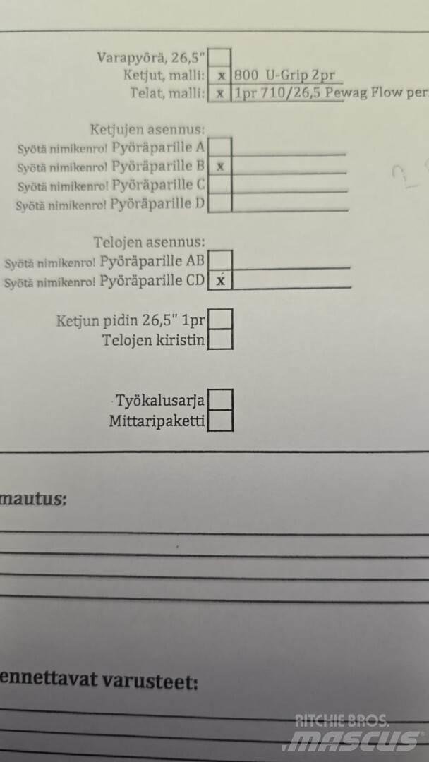 Ponsse Buffalo Kihordók