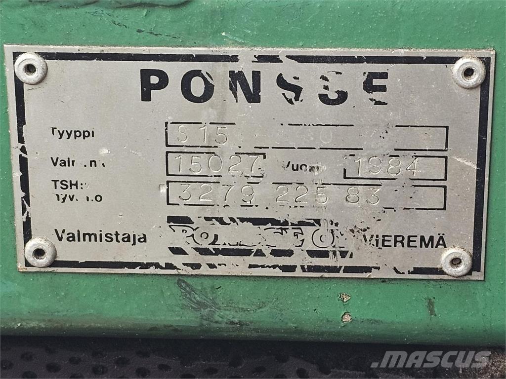 Ponsse S15 Kihordók