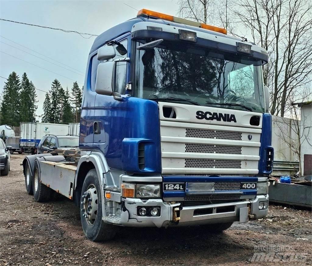 Scania 124 L 6x2 Horgos rakodó teherautók