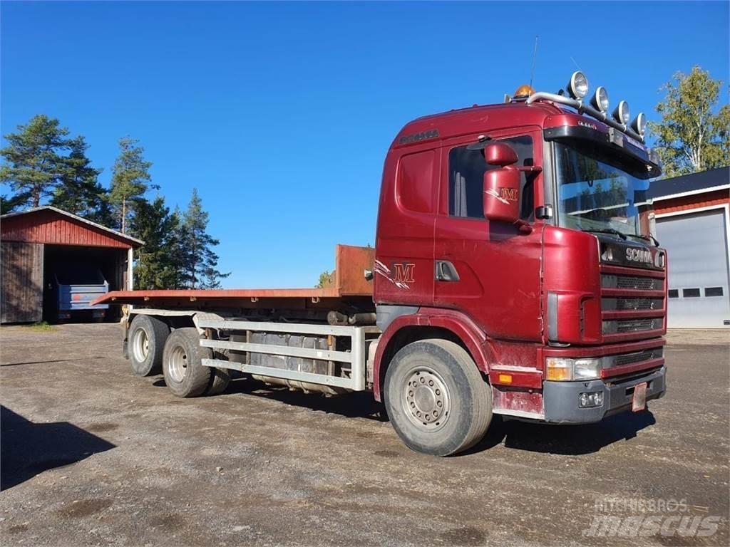 Scania 144G 460 Horgos rakodó teherautók