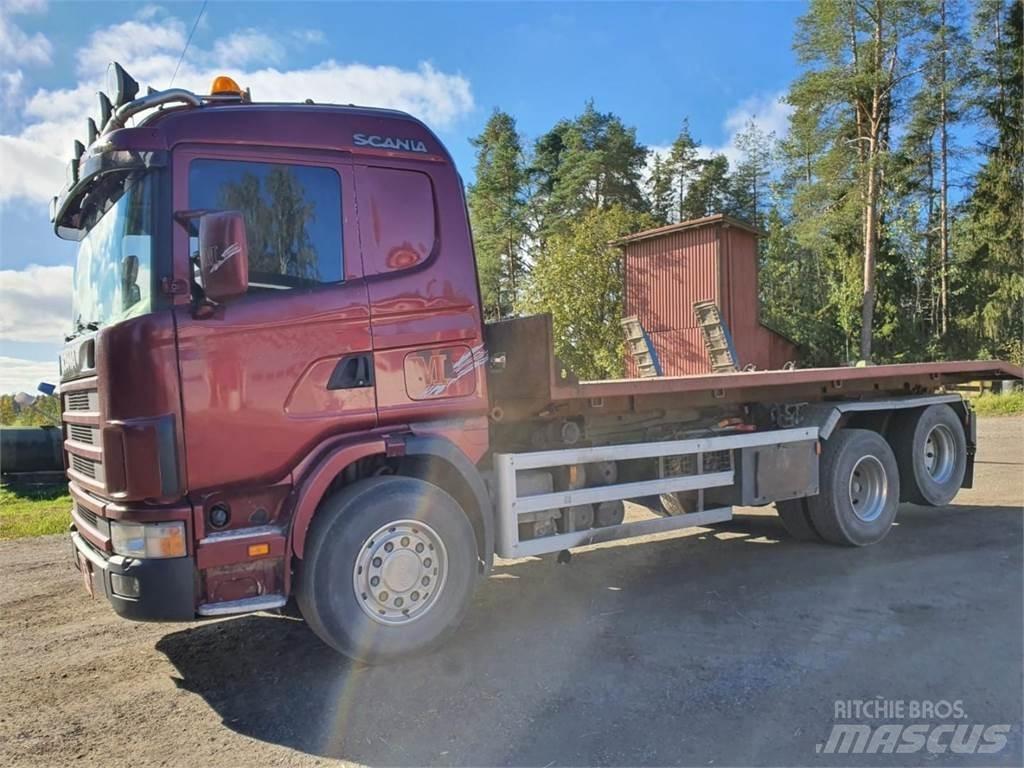 Scania 144G 460 Horgos rakodó teherautók