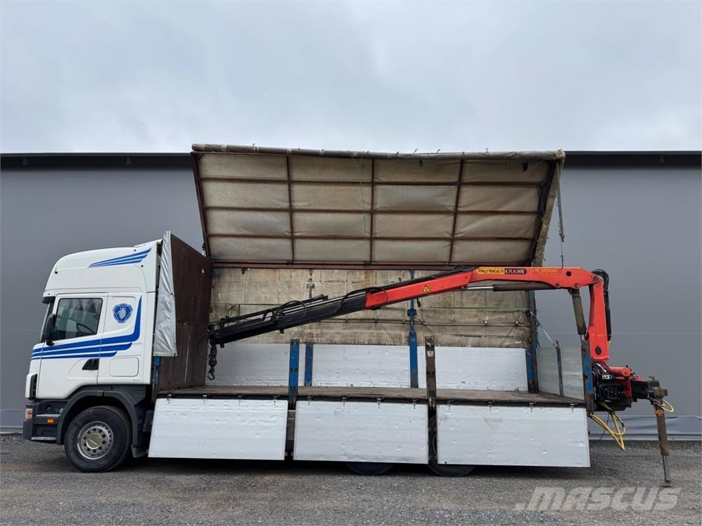 Scania 144G 6x2 Darus teherautók