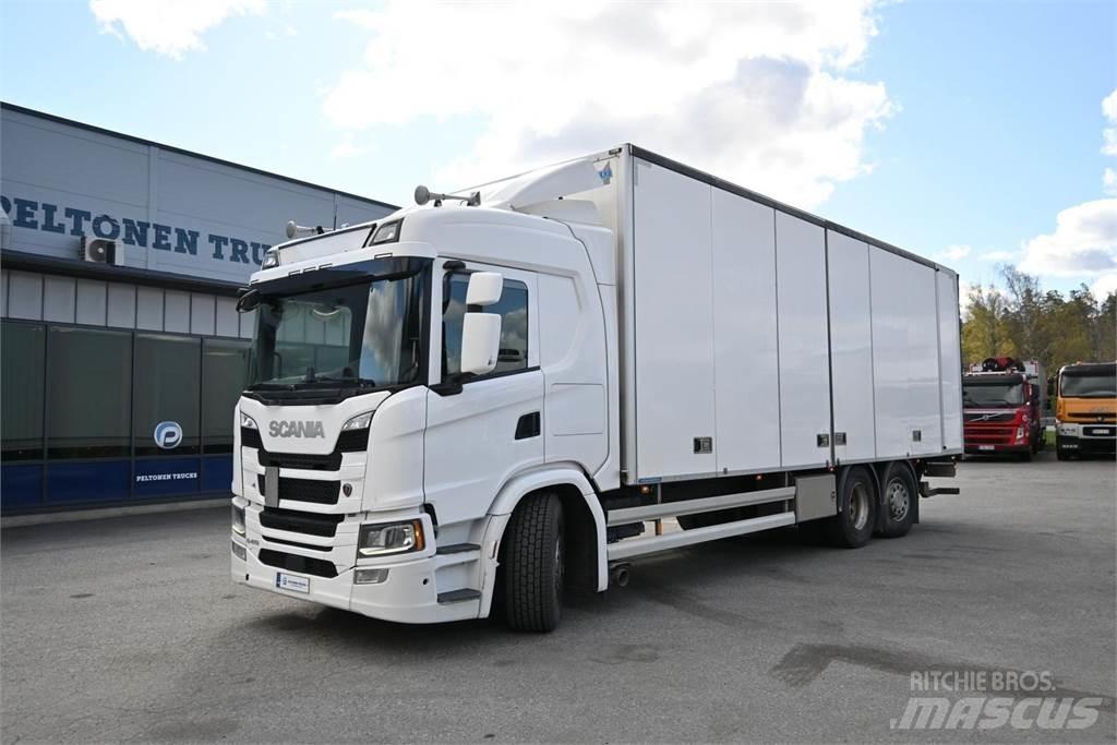 Scania G410 6X2 Dobozos teherautók
