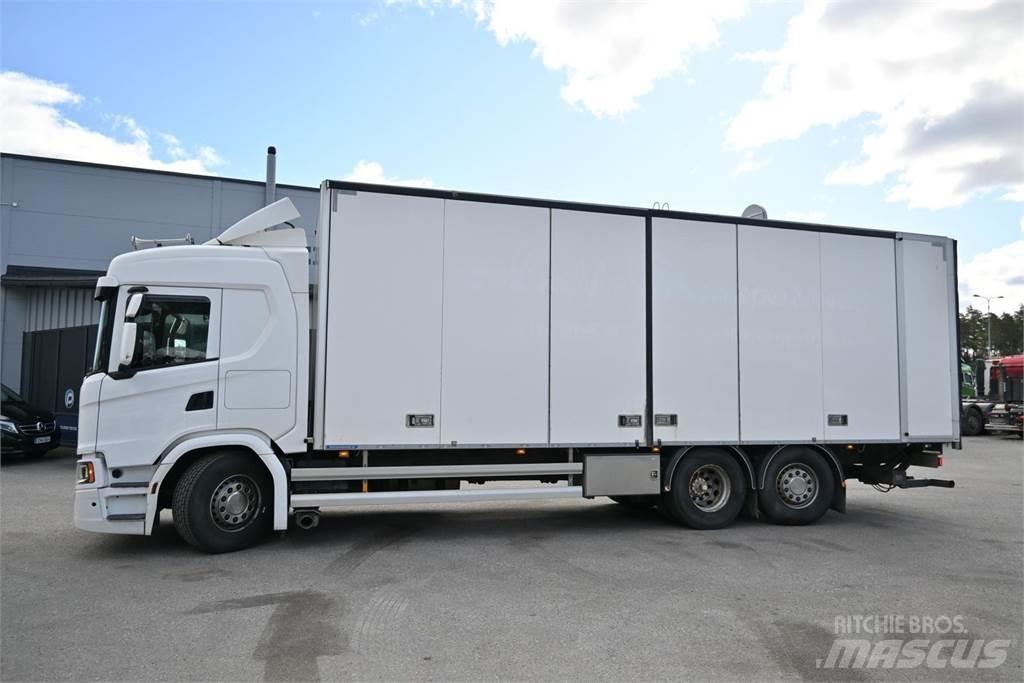 Scania G410 6X2 Dobozos teherautók