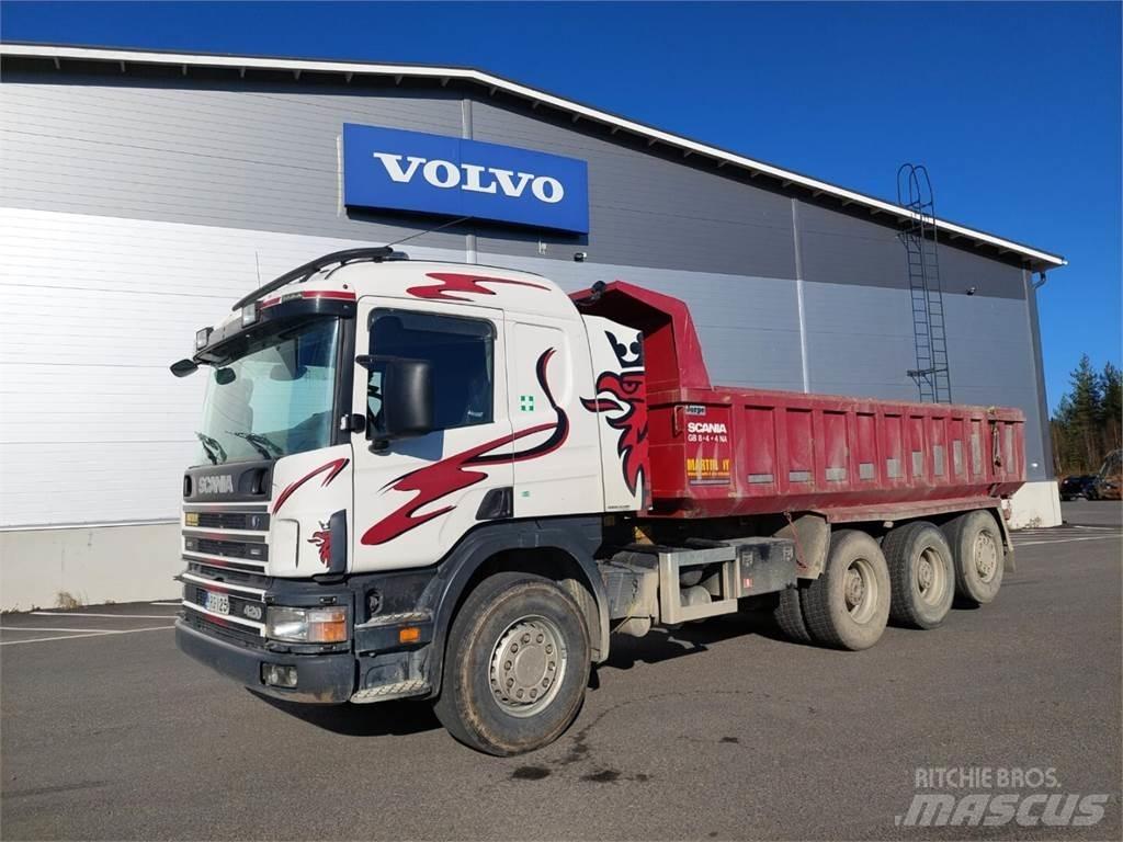 Scania P124 420hp Billenő teherautók