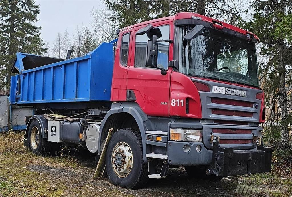 Scania P340 4x4 Horgos rakodó teherautók