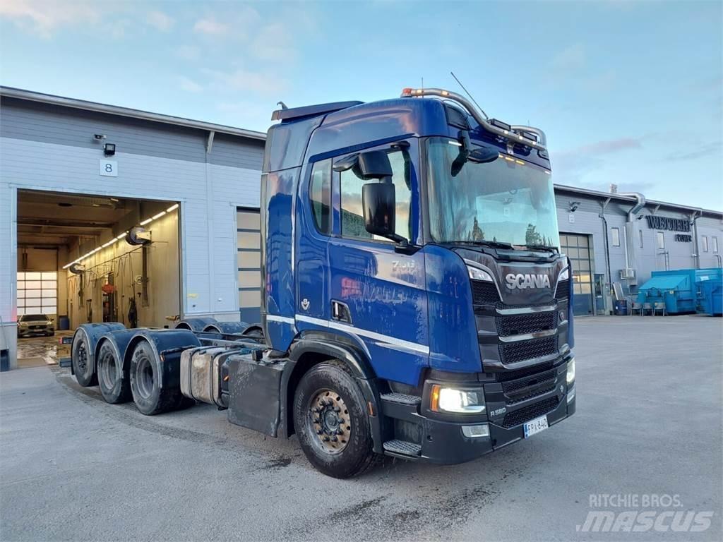 Scania R580 Fülkés alváz