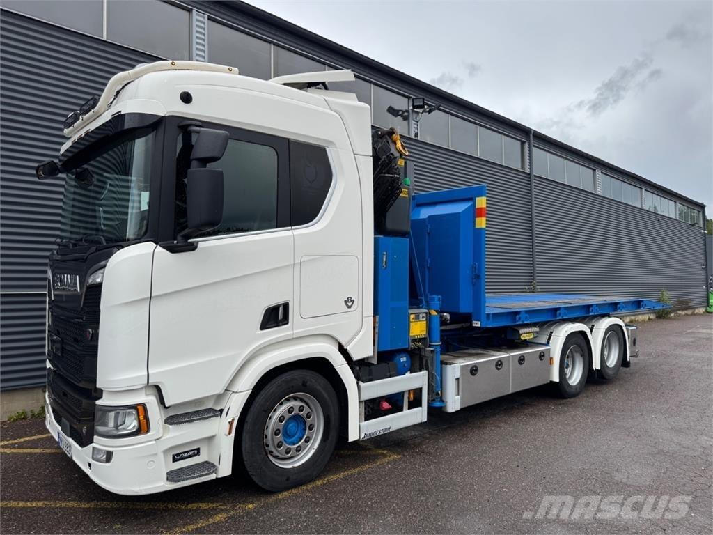 Scania R580 6X2 Darus teherautók