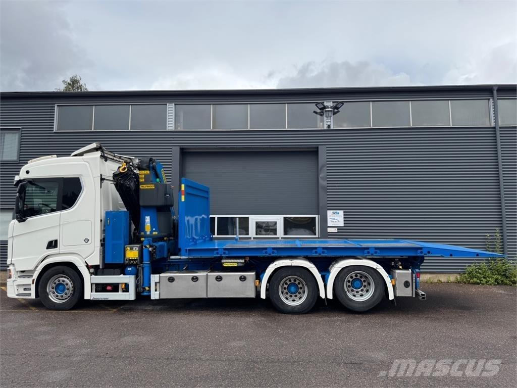 Scania R580 6X2 Darus teherautók
