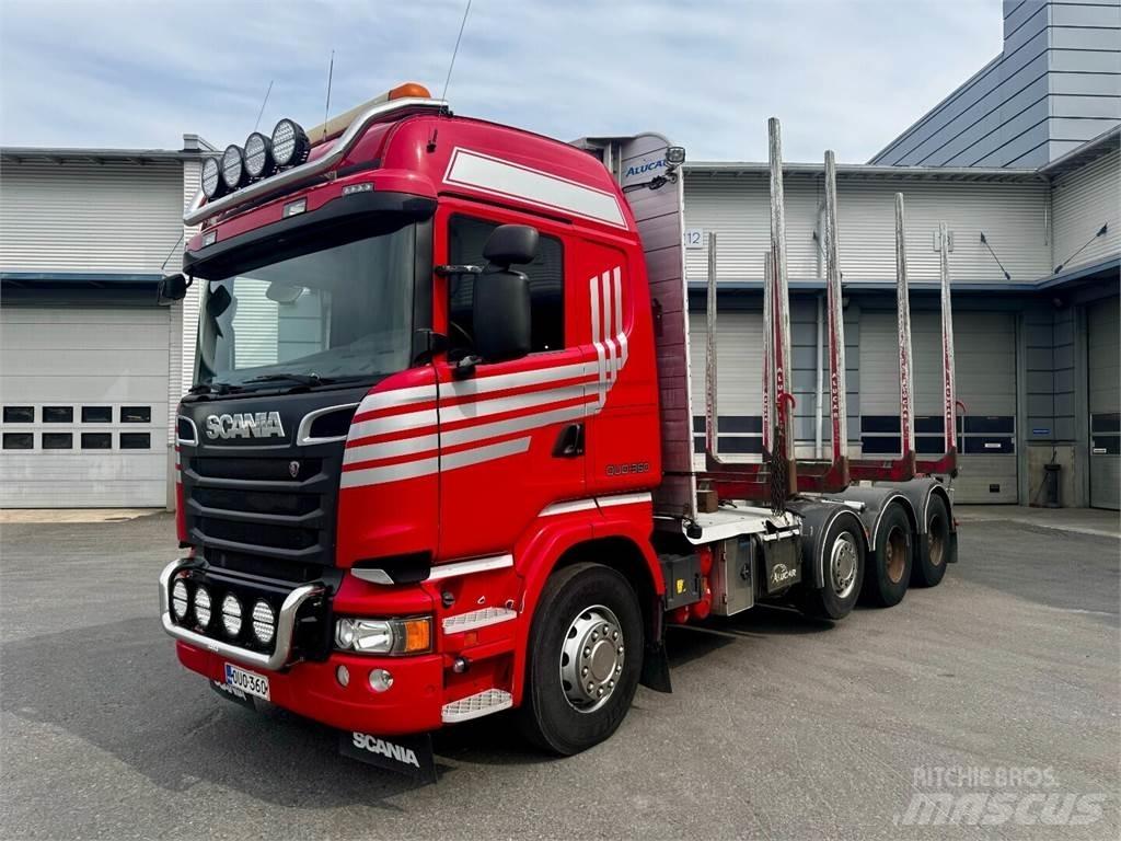 Scania R730 8x4 Rönkszállító teherautók
