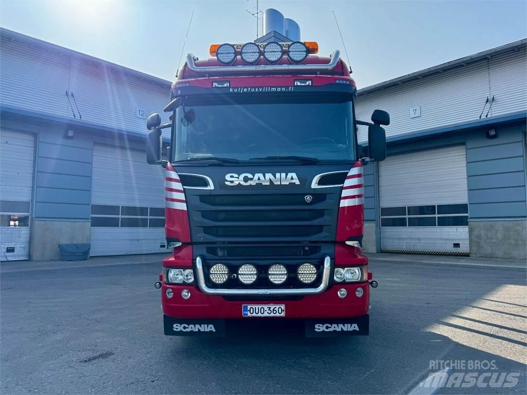 Scania R730 8x4 Rönkszállító teherautók