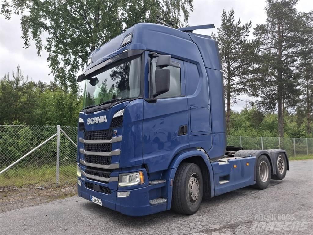 Scania S500 Nyergesvontatók