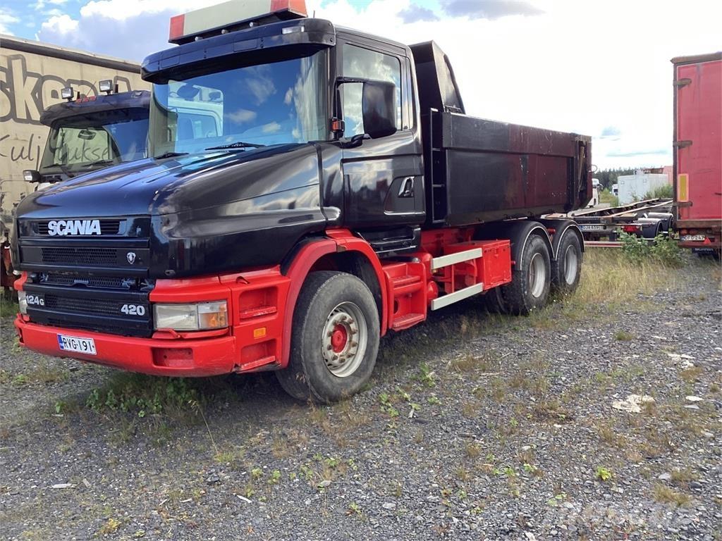 Scania T 124 Billenő teherautók