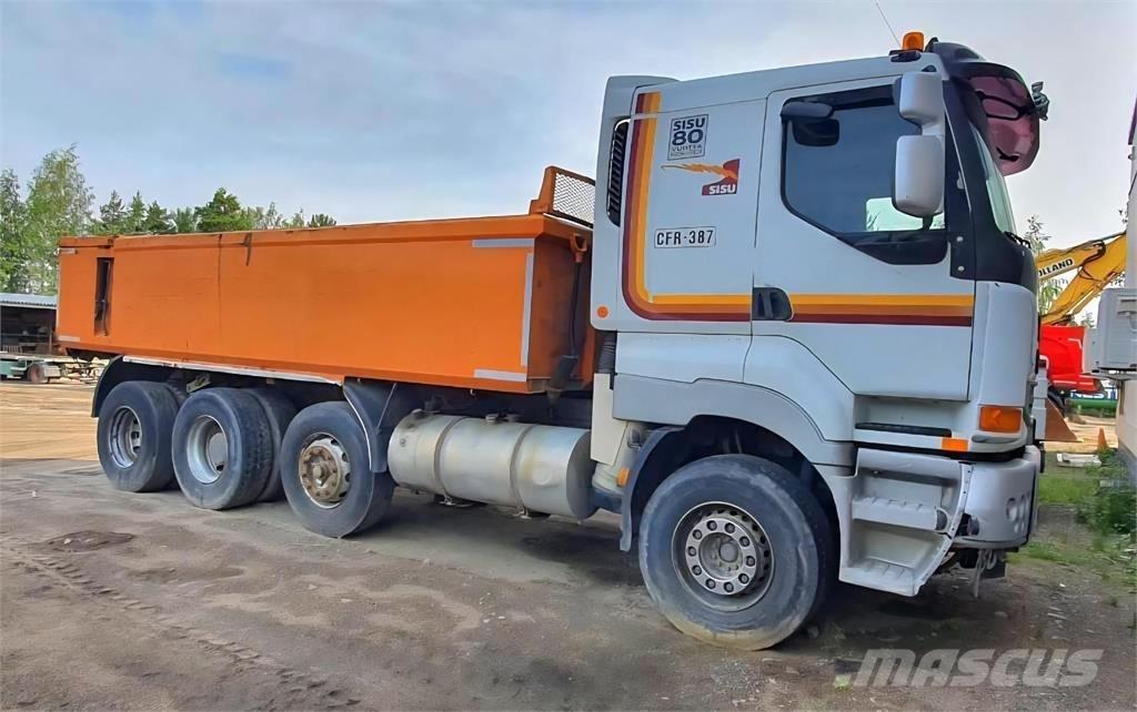Sisu E12 8X2 Billenő teherautók
