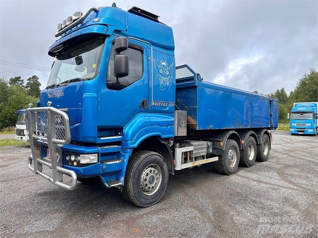 Sisu R500 8x4 Billenő teherautók