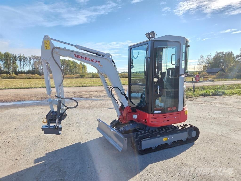 Takeuchi TB23R Mini kotrók < 7t