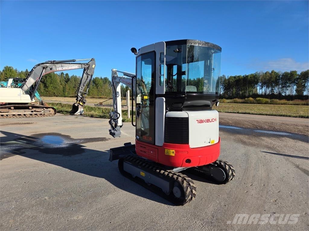 Takeuchi TB23R Mini kotrók < 7t