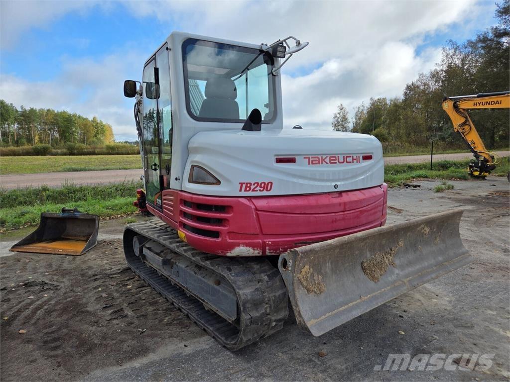 Takeuchi TB290 Közepes (midi) kotrók 7 t - 12 t