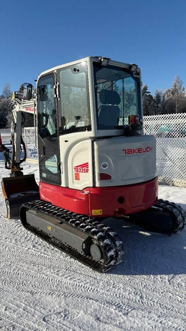 Takeuchi TB335R Mini kotrók < 7t
