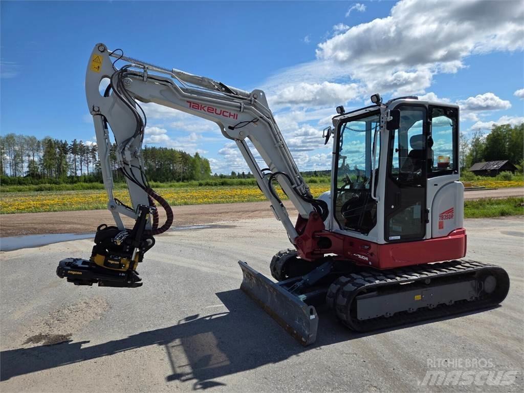 Takeuchi TB350R Mini kotrók < 7t