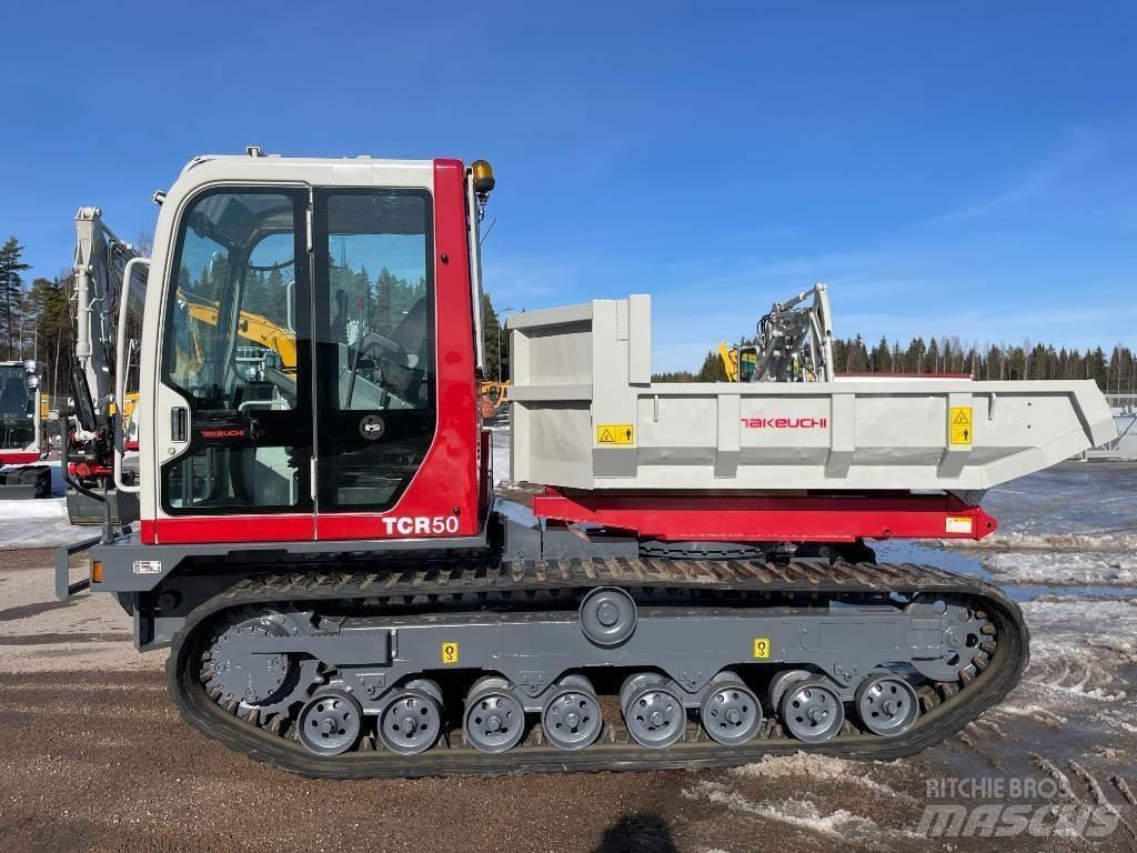 Takeuchi TCR50 Lánctalpas dömperek