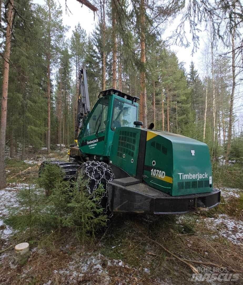 Timberjack 1070D Betakarítók