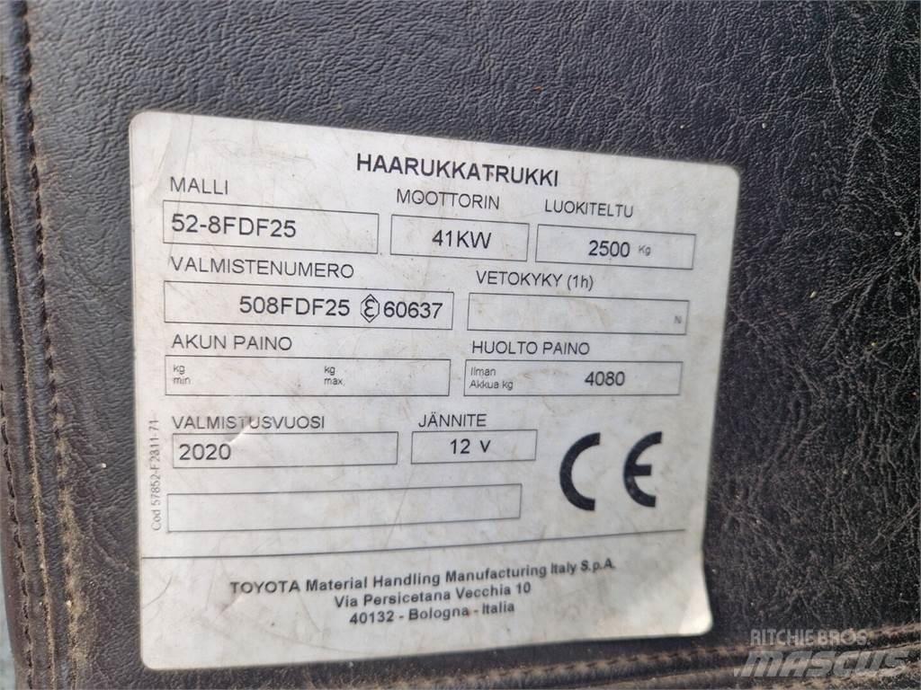 Toyota 52-8FDF25 Dízel targoncák