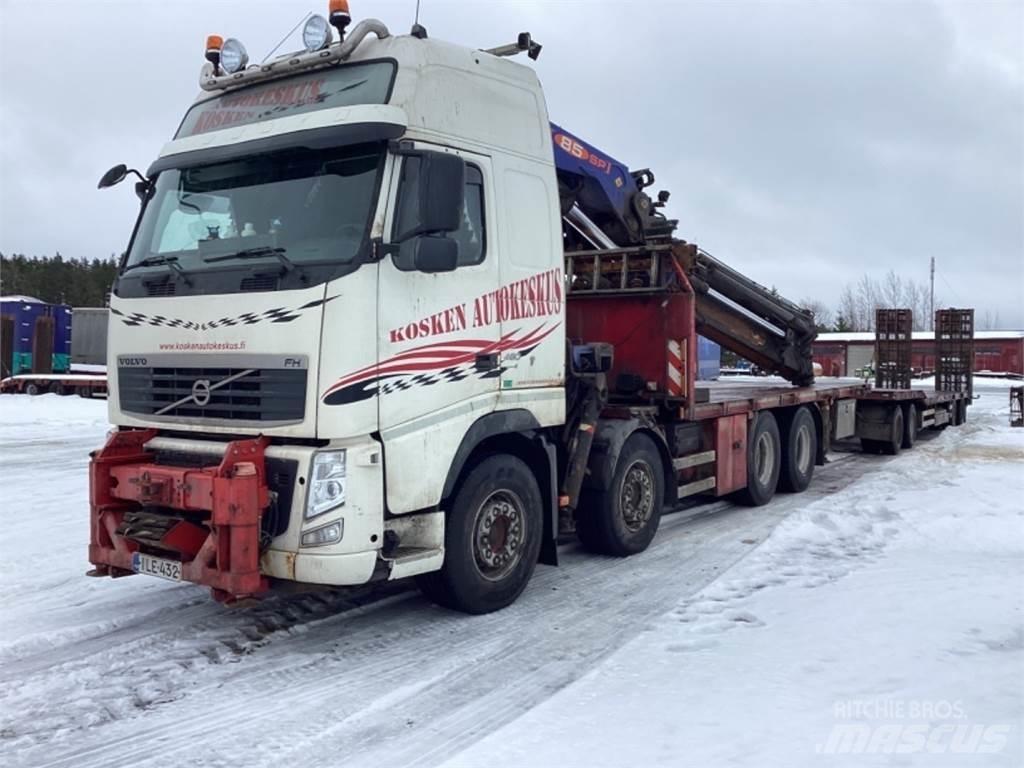 Volvo 8x4 Darus teherautók