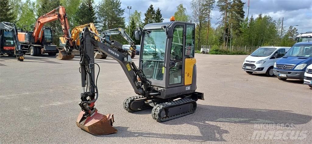 Volvo EC18D Mini kotrók < 7t