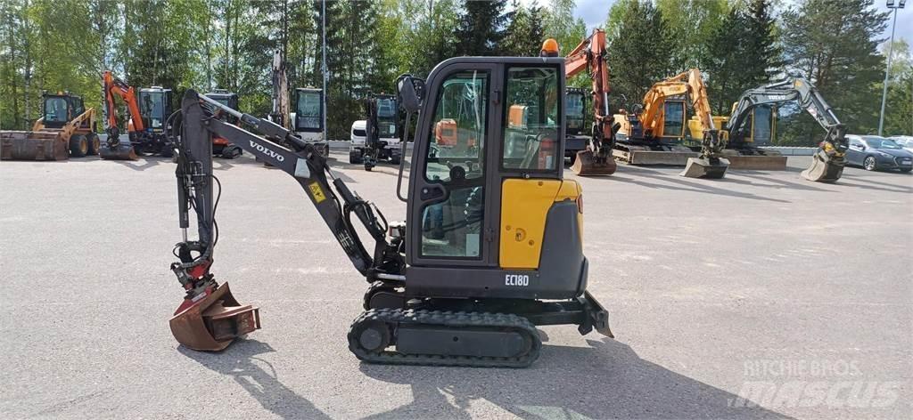 Volvo EC18D Mini kotrók < 7t