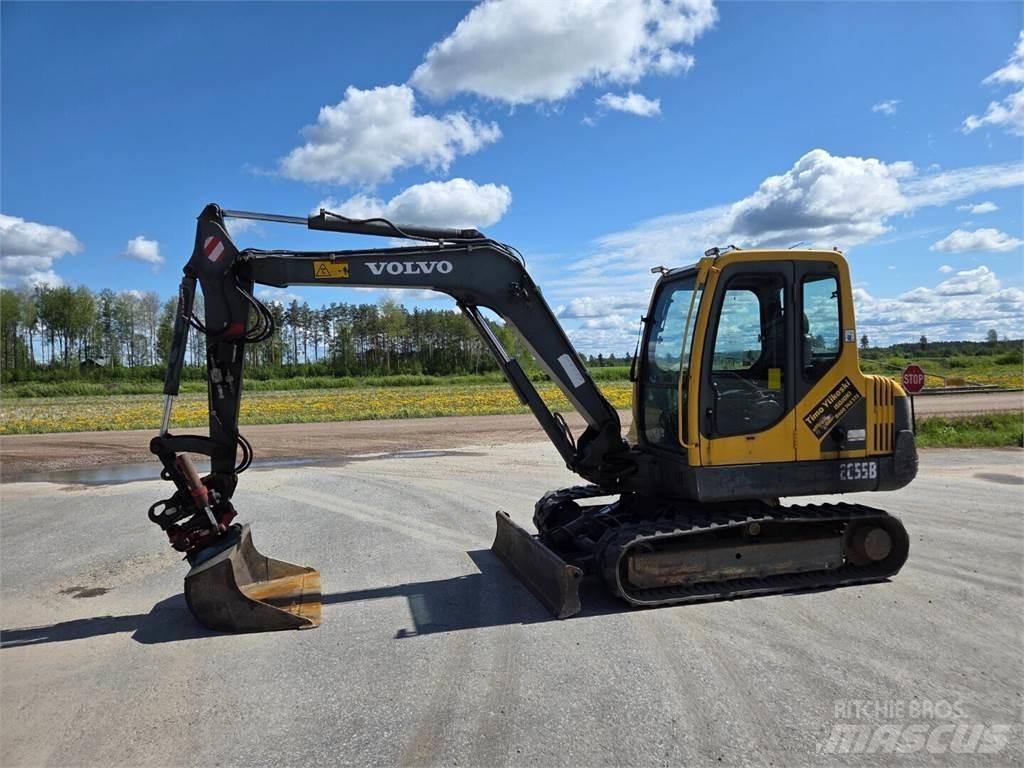 Volvo EC55B Mini kotrók < 7t