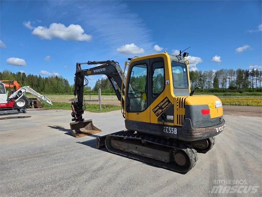 Volvo EC55B Mini kotrók < 7t