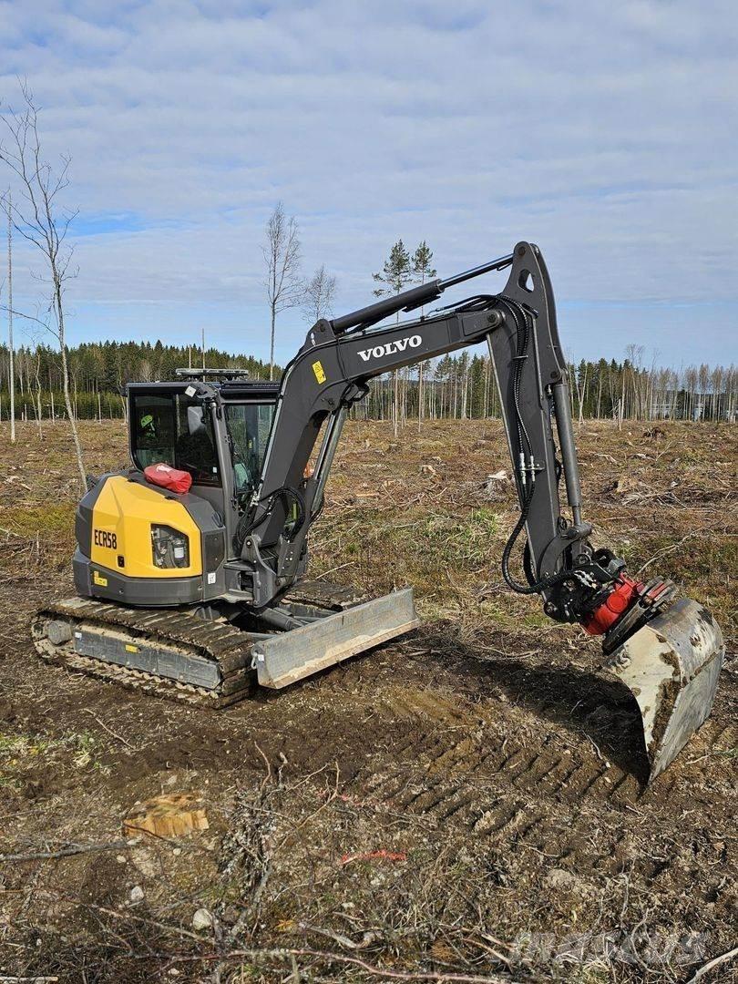 Volvo ECR 58 F Mini kotrók < 7t