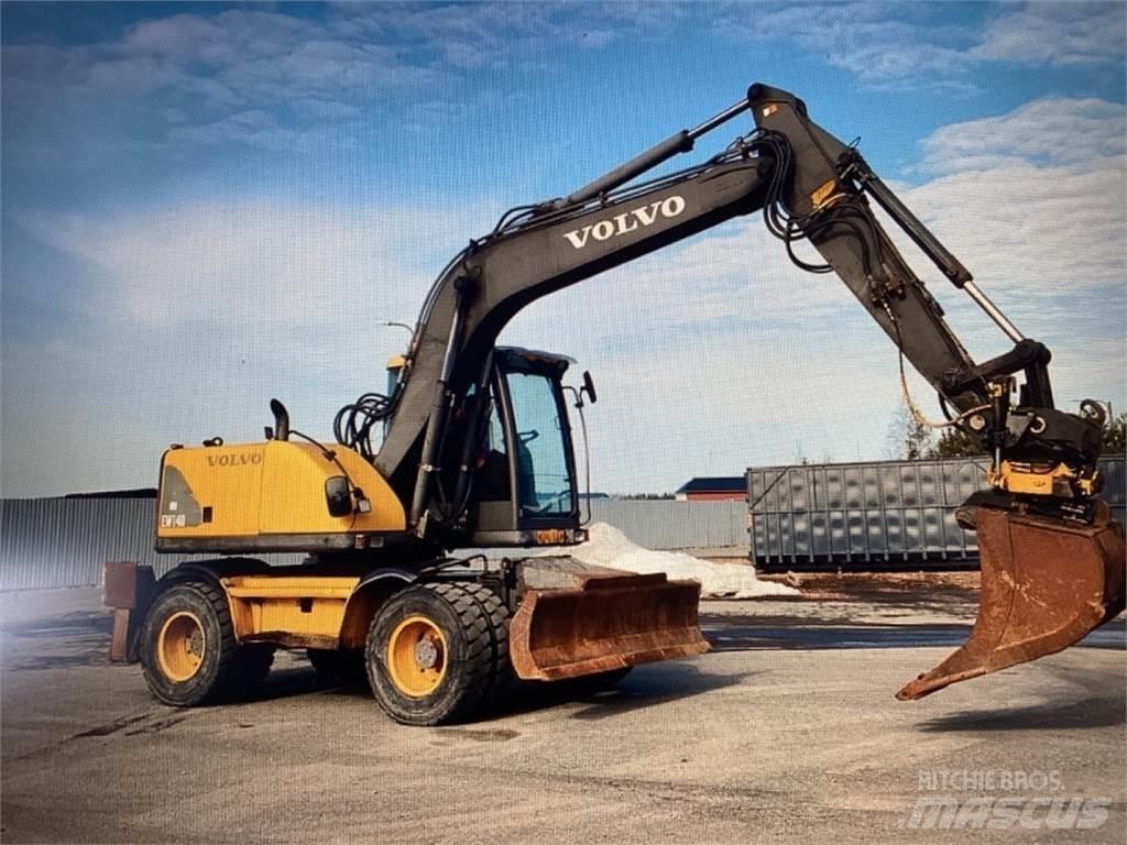Volvo EW Gumikerekes kotrók