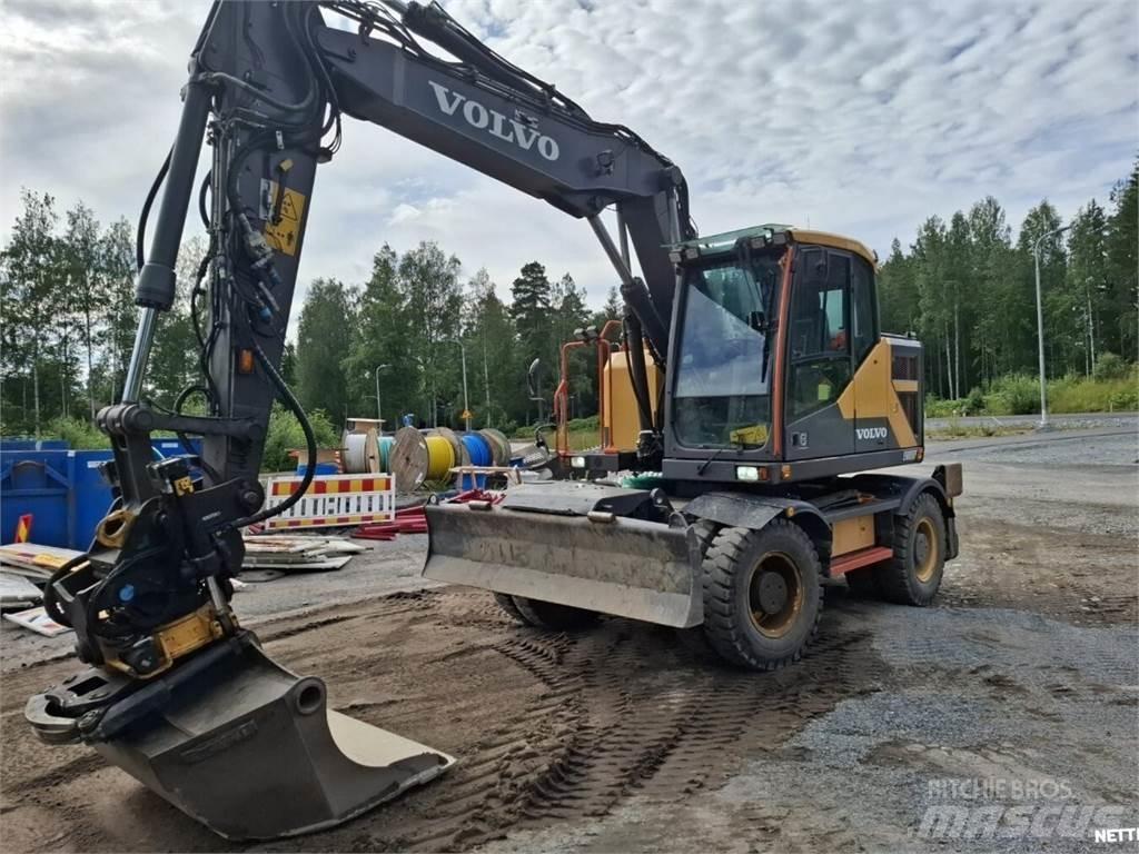 Volvo EWR 150 E Gumikerekes kotrók
