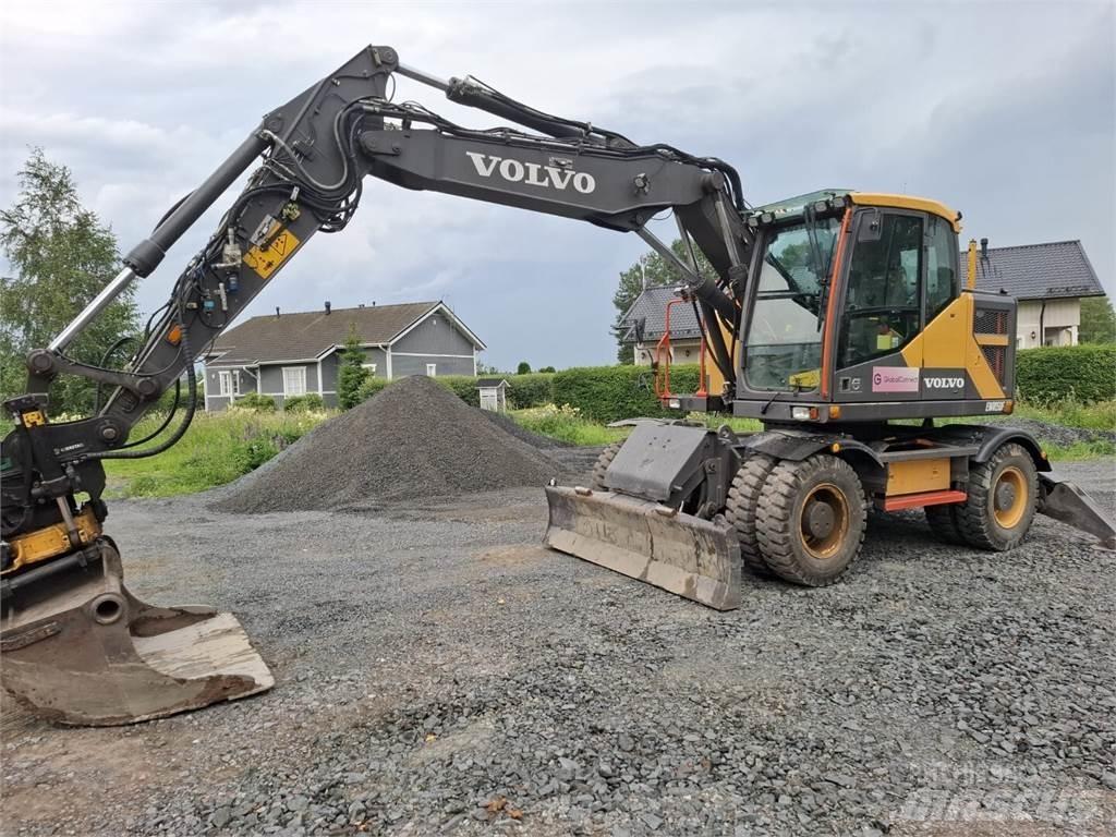 Volvo EWR 150 E Gumikerekes kotrók