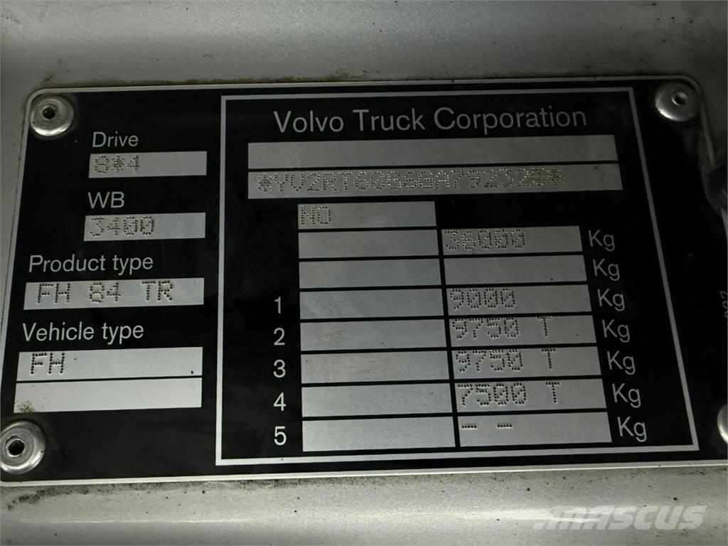 Volvo Fh13 540 Horgos rakodó teherautók