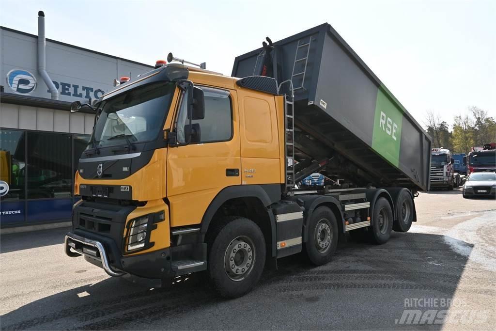 Volvo FMX540 8x4 Horgos rakodó teherautók