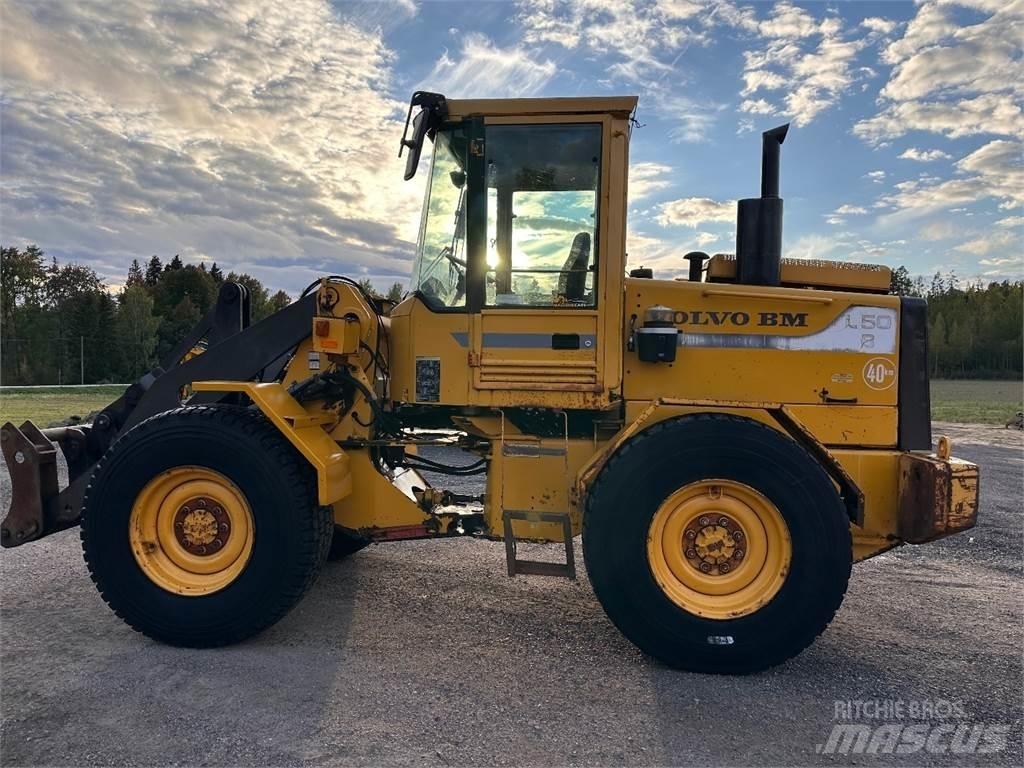 Volvo L50B Gumikerekes homlokrakodók