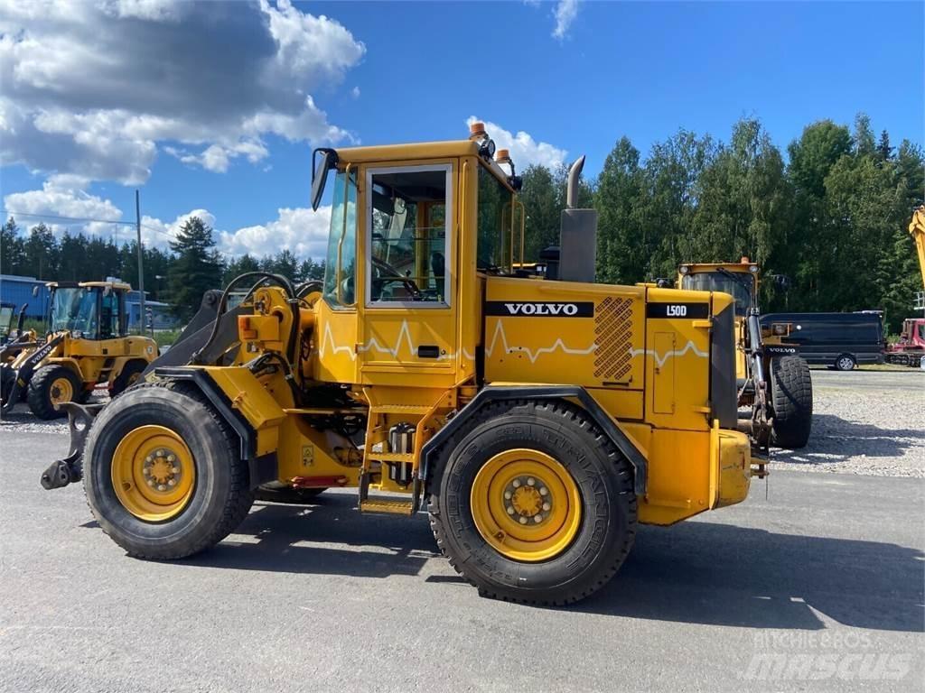 Volvo L50D Gumikerekes homlokrakodók