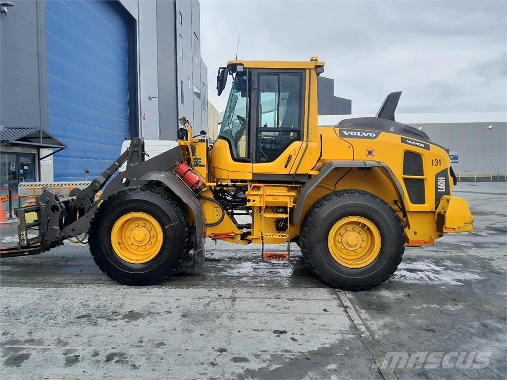 Volvo L60H Gumikerekes homlokrakodók