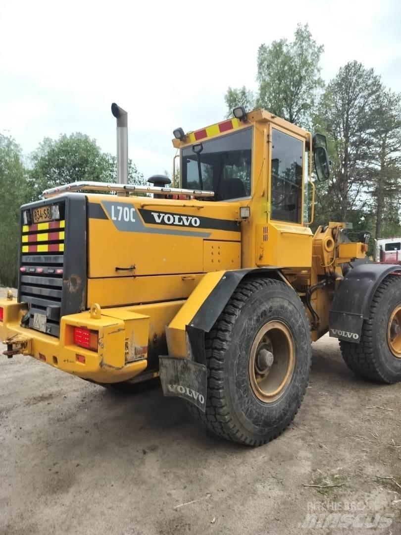Volvo L70C Gumikerekes homlokrakodók