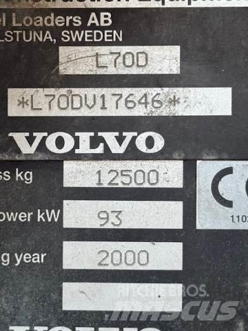 Volvo L70D Gumikerekes homlokrakodók