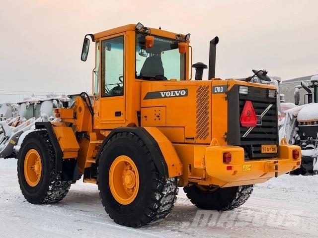 Volvo L70D Gumikerekes homlokrakodók