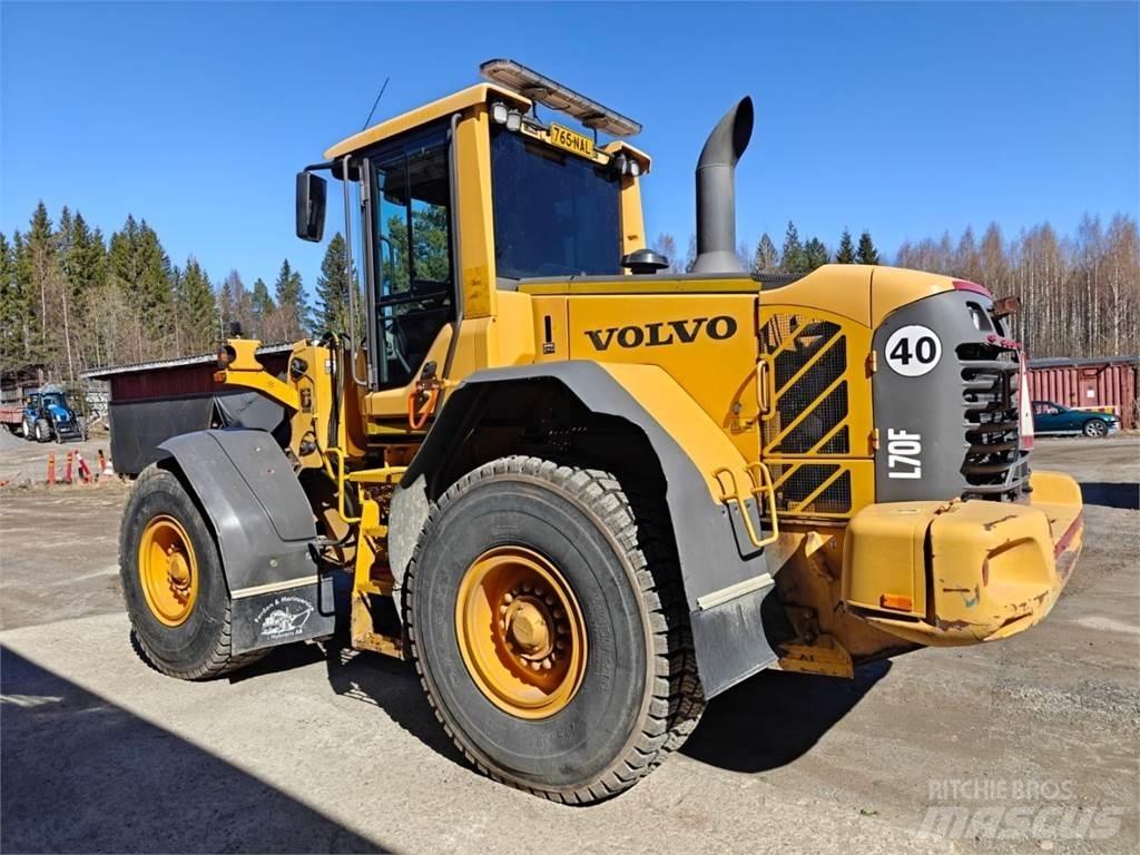 Volvo L70F Gumikerekes homlokrakodók